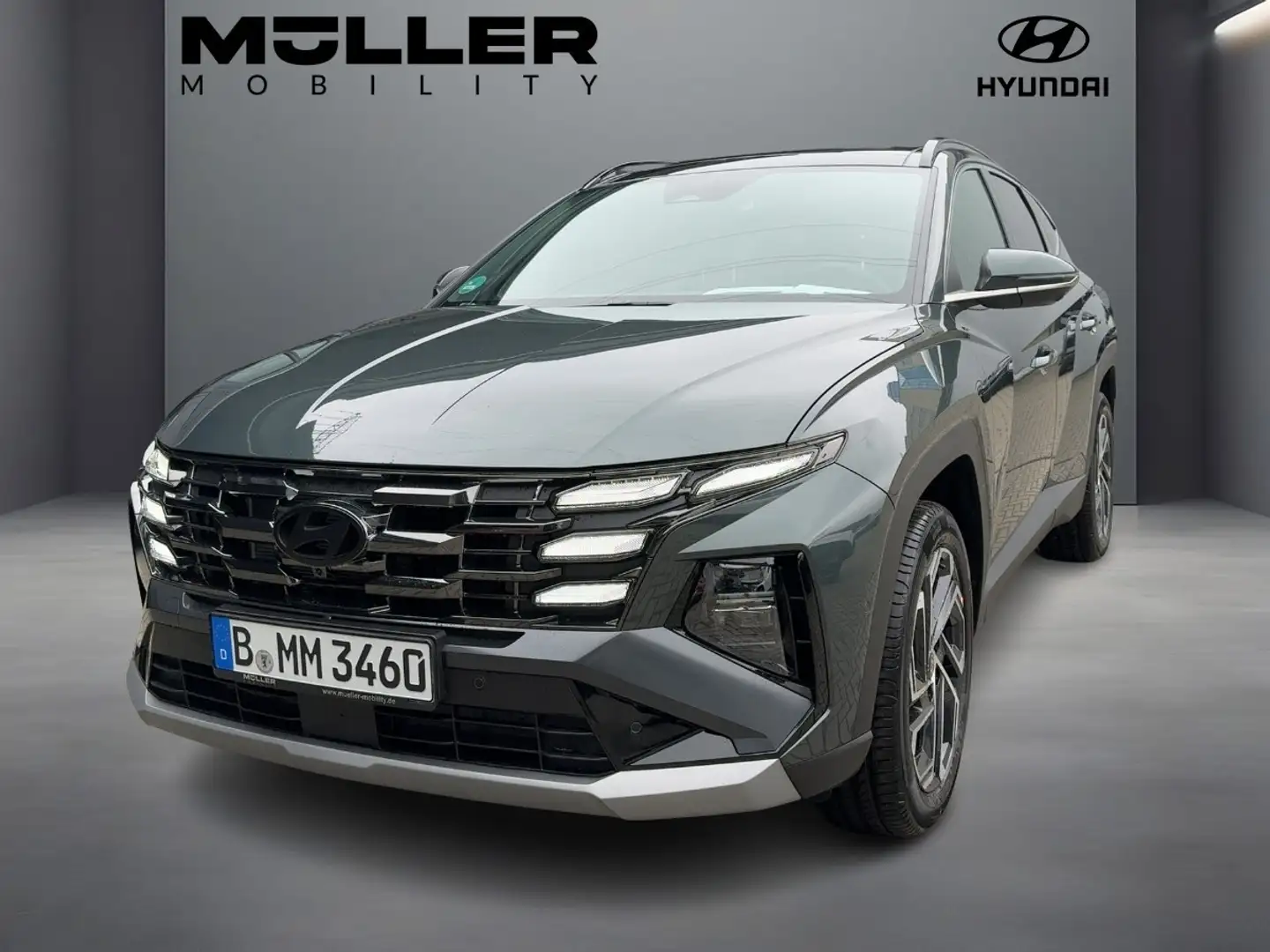 Hyundai TUCSON 1.6 T-GDI Prime +Wide+Sitzklima+LED+Pano Green - 1