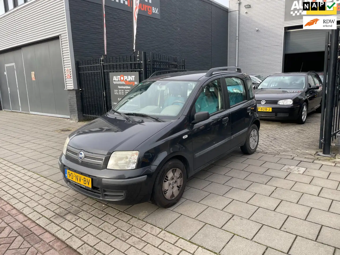Fiat Panda 1.2 Dynamic 3e Eigenaar! NAP APK 1 Jaar Noir - 1