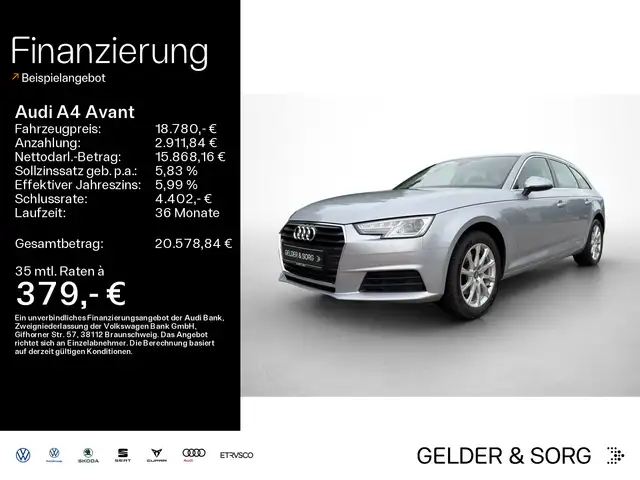 2017 Audi A4 in Silver for sale
