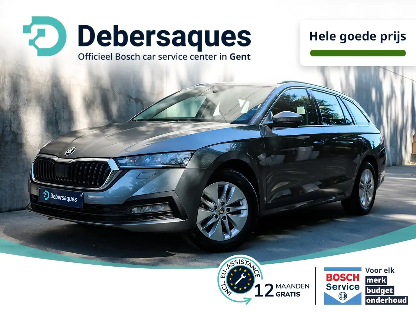 Skoda Octavia Combi 1.0 TSI Ambition TREKHAAK 3 JAAR GARANTIE Gris - 1