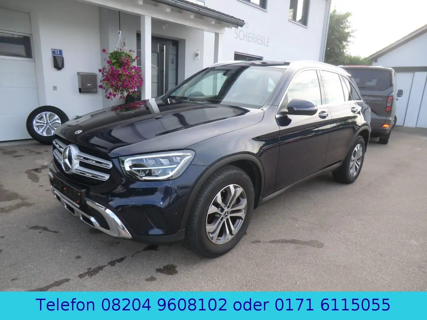 Mercedes-Benz GLC 220 d 4Matic  AHK / SR+WR /ACC Blauw - 1