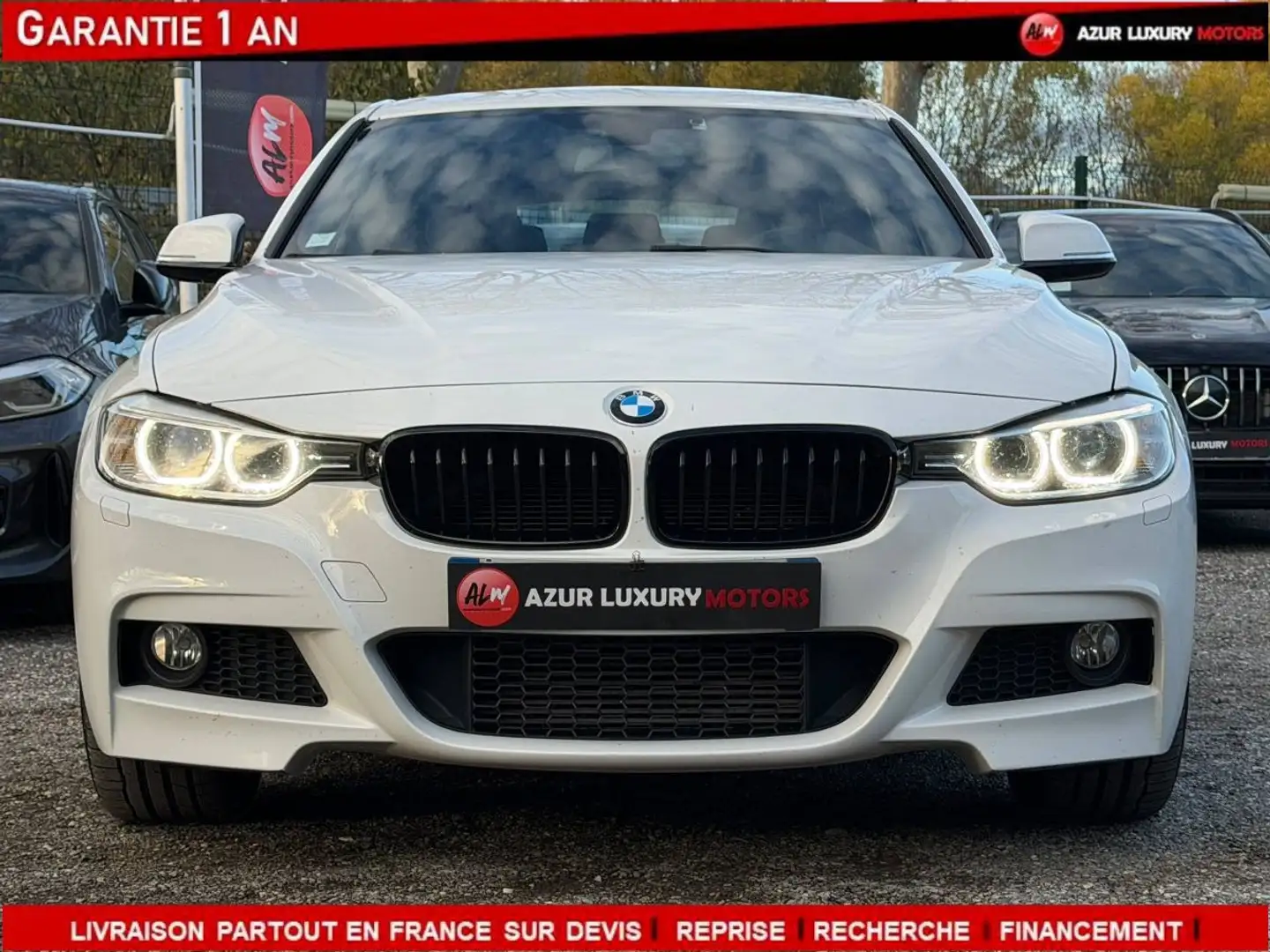 BMW 320 VI (F31) 320d xDrive 184ch M Sport Blanc - 2
