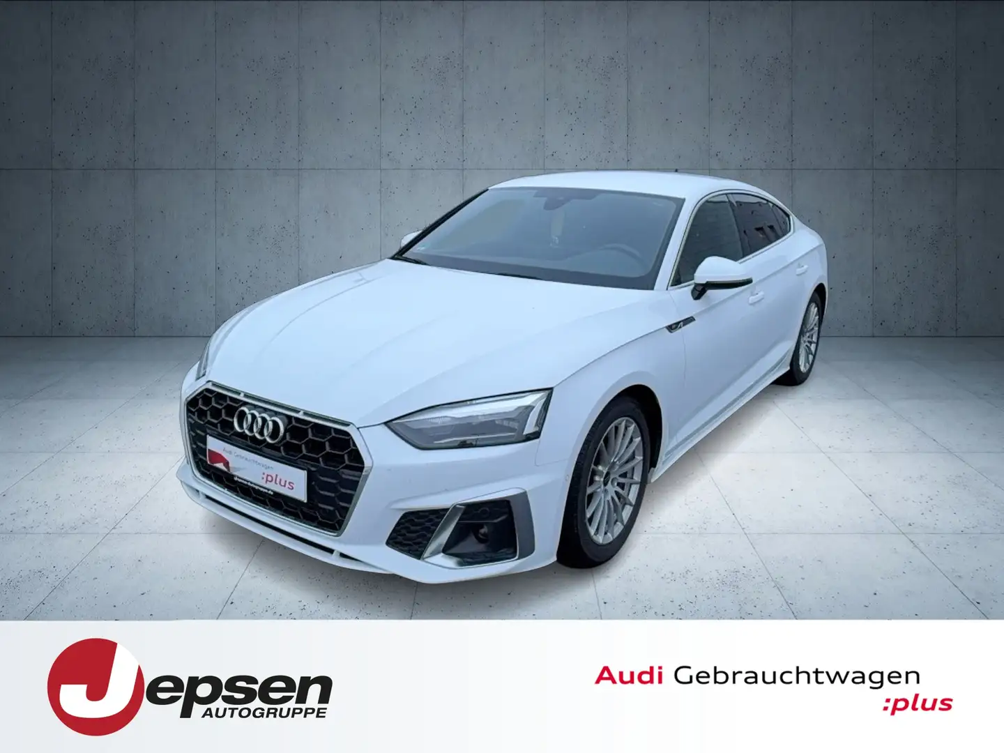 Audi A5 Sportback S line 40 TFSI S tr. 18 Virtual Cam Weiß - 1