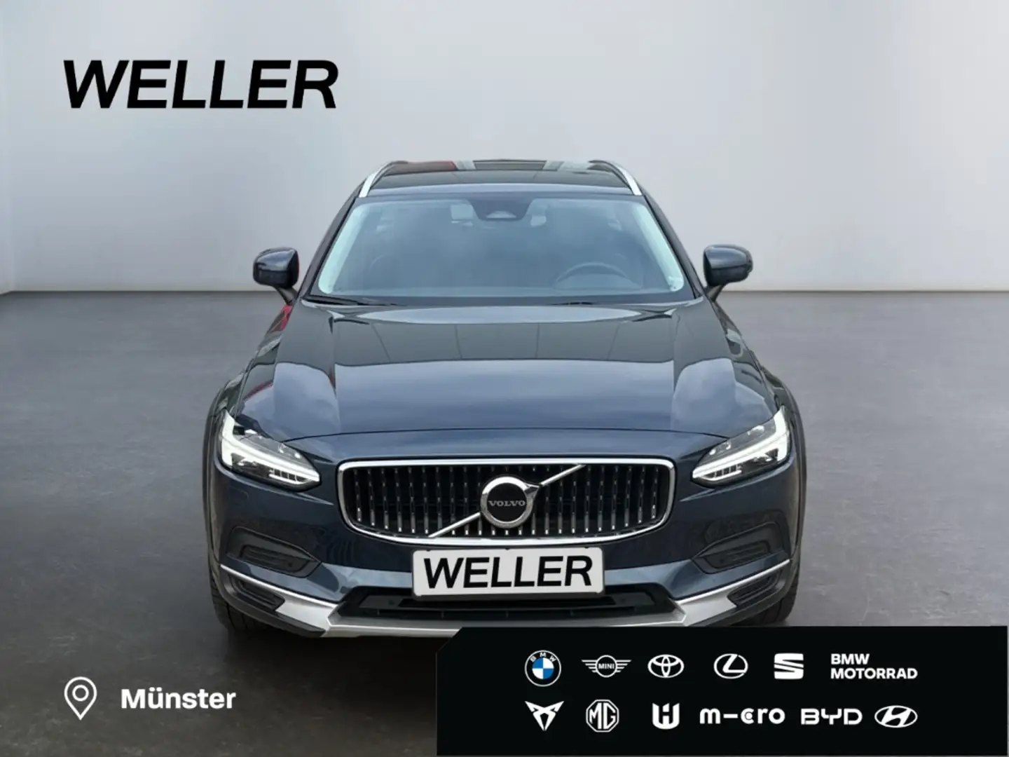 Volvo V90 Cross Country B5 D AWD Ultimate *StHz*H/K*CAM* Blau - 2