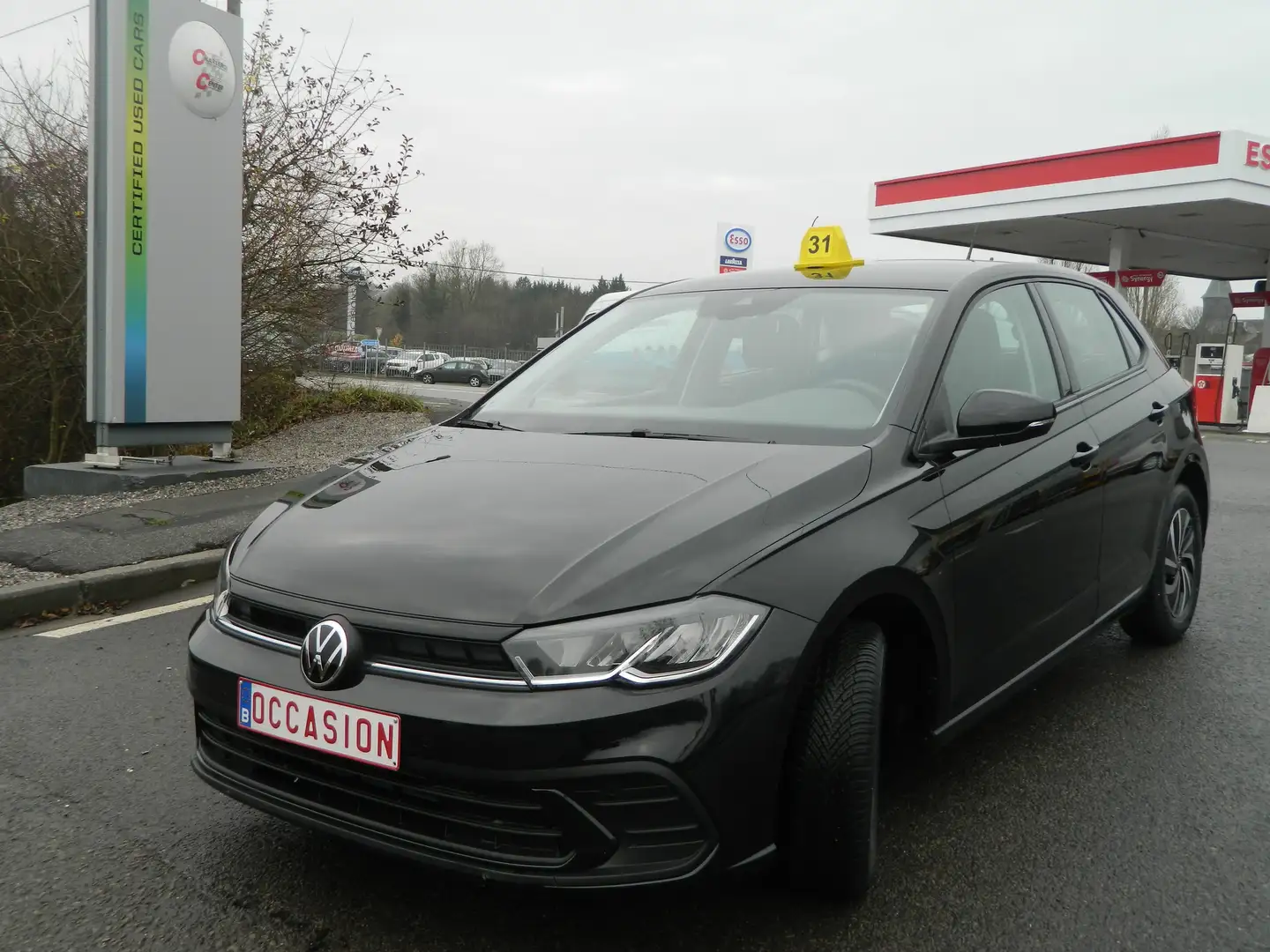 Volkswagen Polo 1.0 TSI Life Business** 9.435 KM** Garantie 1AN** Noir - 1
