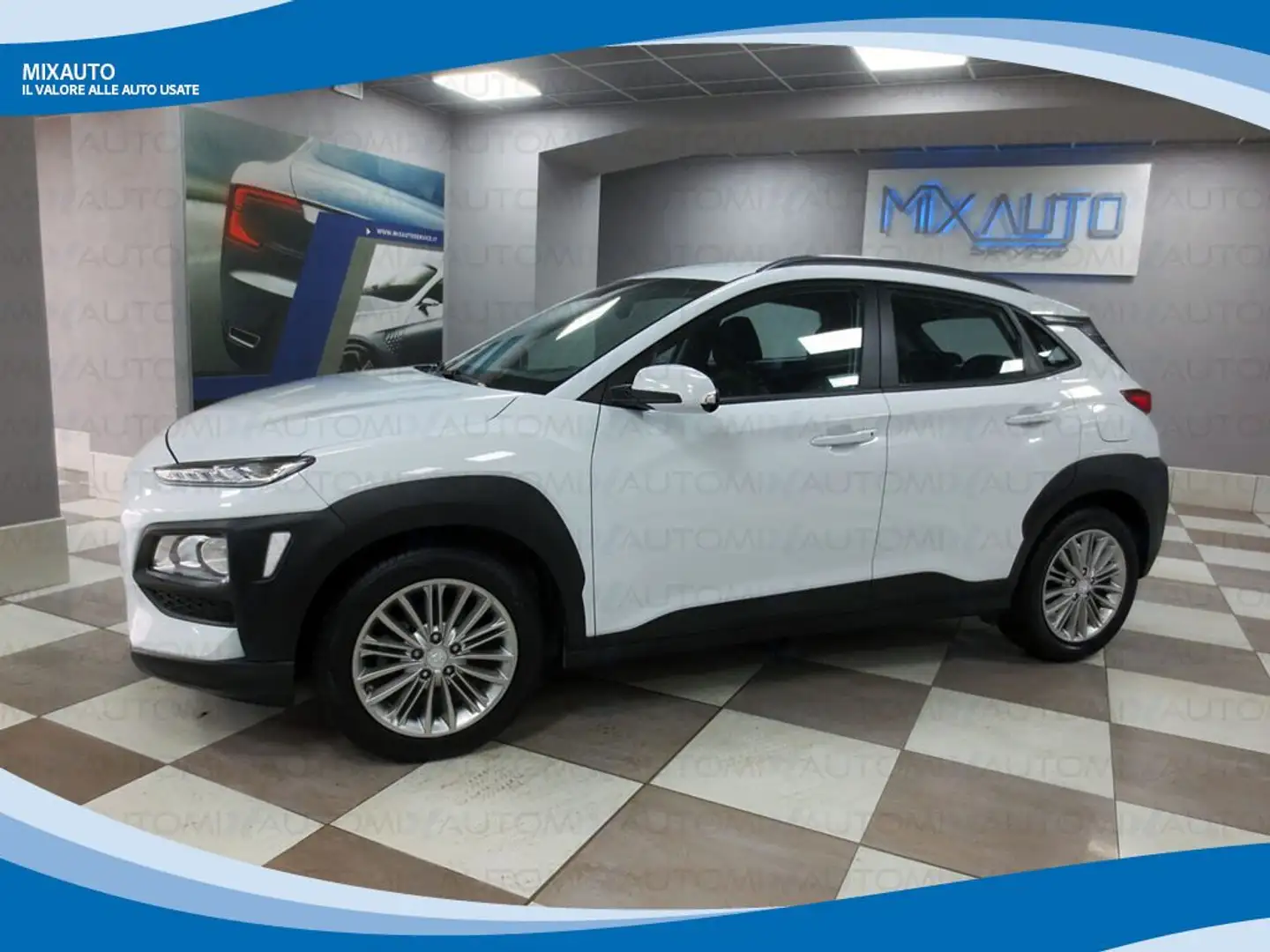 Hyundai KONA 1.0 T-GDI 120cv 2WD Style EU6 Bianco - 1