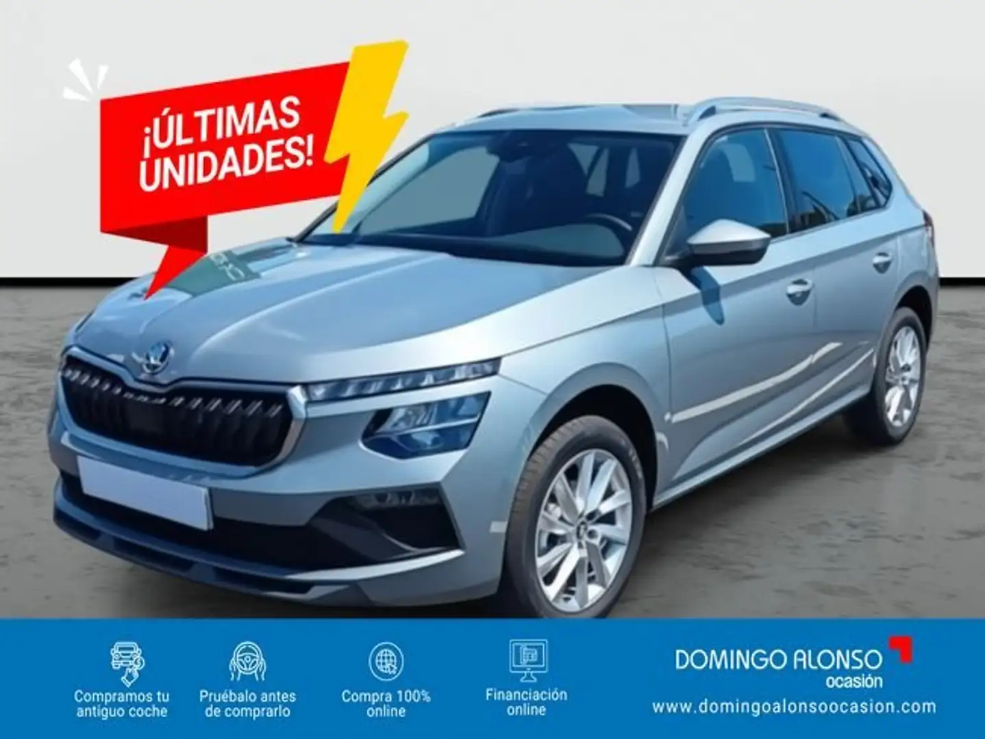 Skoda Kamiq Selection Advanced 1.0 TSI 85 kW (116 CV) DSG 7 ve Plateado - 1
