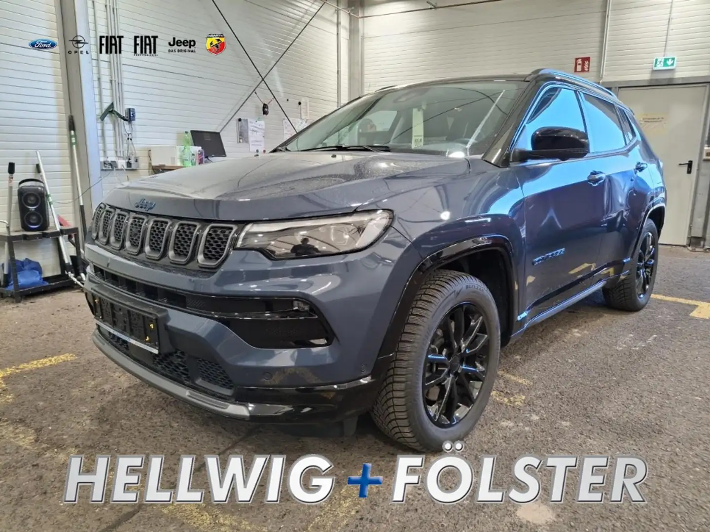Jeep Compass S Plug-In Hybrid 4WD 1.3  Navi AHK abn. Blau - 1