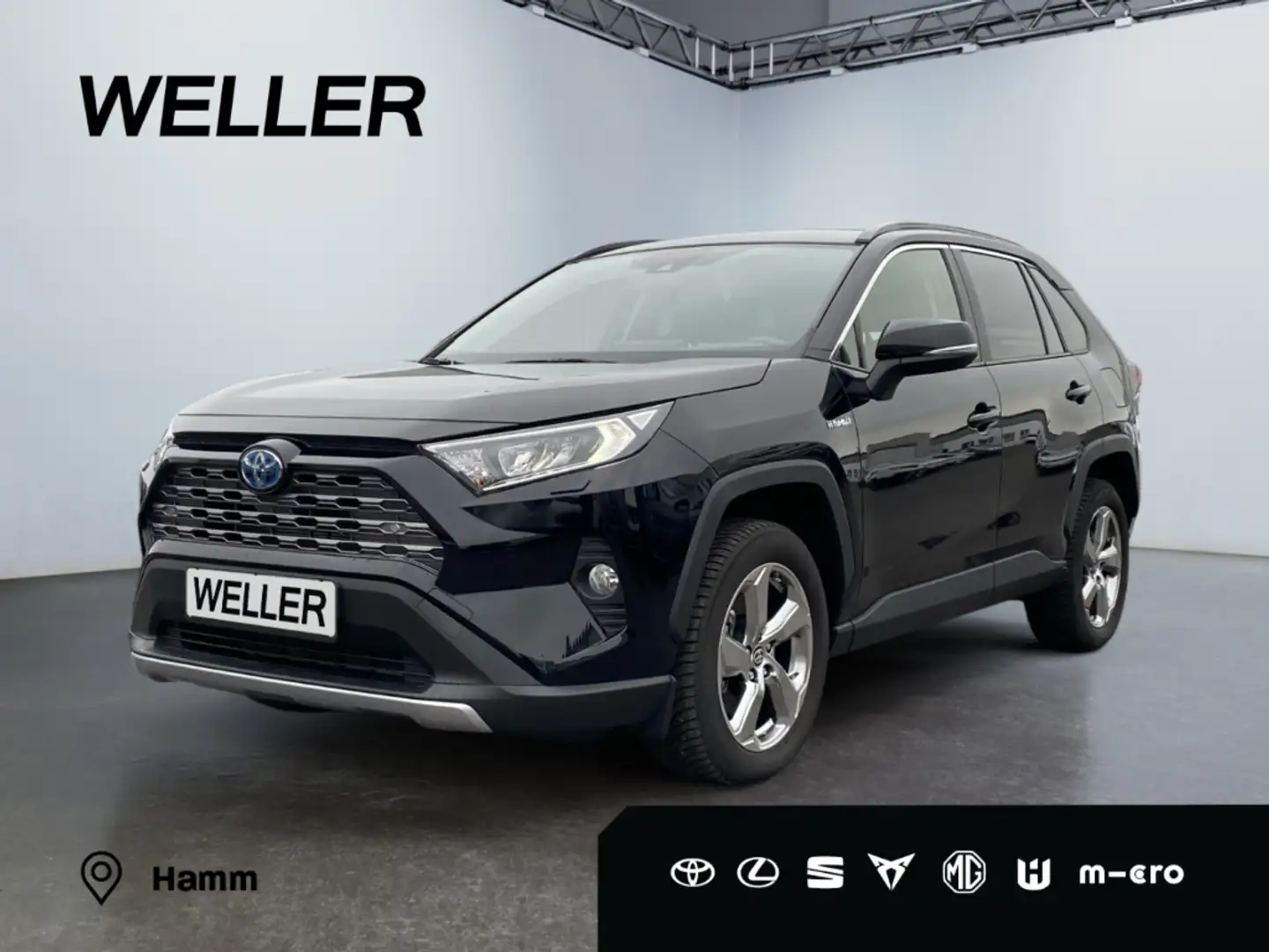 Toyota RAV 4 2.5 4x2 Hybrid Team D *LED*ACC*CAM*CarPlay* Schwarz - 1