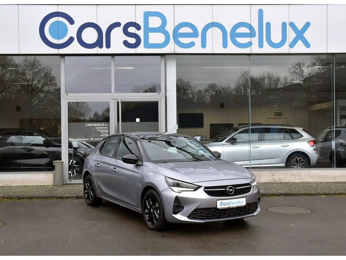 Opel Corsa 1.2 GS GPS CLIM REGUL CAMERA PDC LANE SIDE 1 MAIN Gris - 1