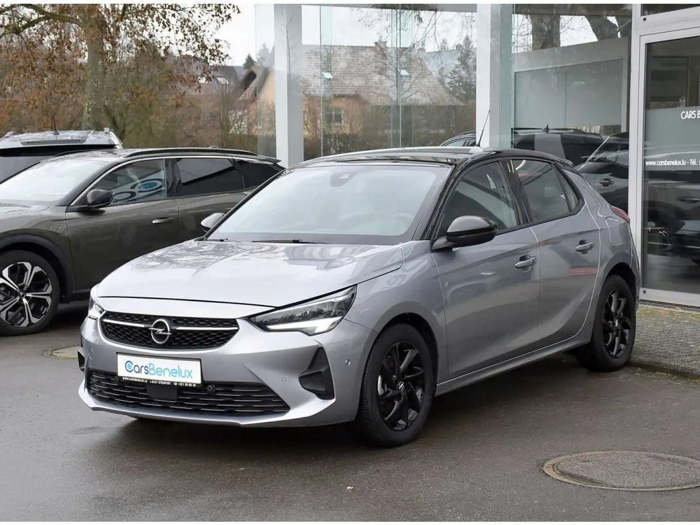 Opel Corsa 1.2 GS GPS CLIM REGUL CAMERA PDC LANE SIDE 1 MAIN Gris - 2