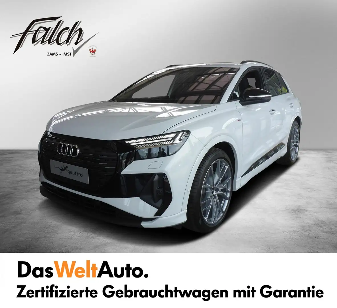 Audi Q4 e-tron Audi Q4 50 e-tron quattro Weiß - 1
