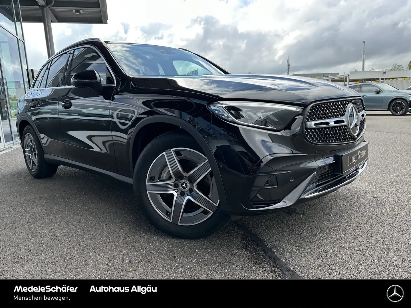 Mercedes-Benz GLC 450 GLC 450 d 4M AMG LEDER Pano Burmester AHK AMG Line Schwarz - 2