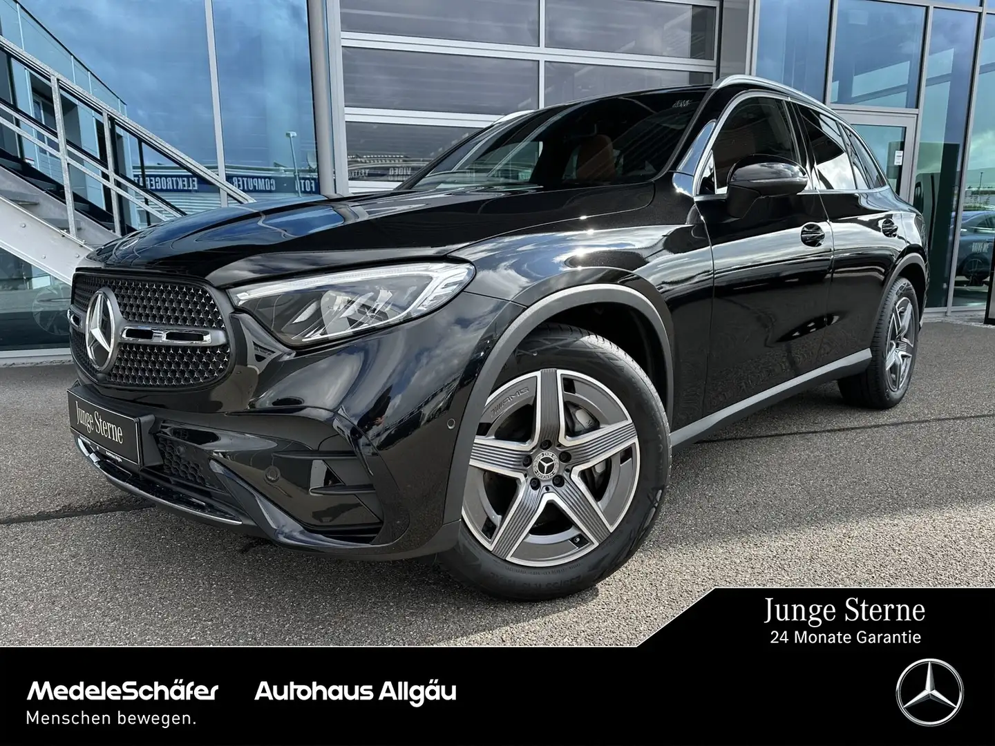 Mercedes-Benz GLC 450 GLC 450 d 4M AMG LEDER Pano Burmester AHK AMG Line Schwarz - 1