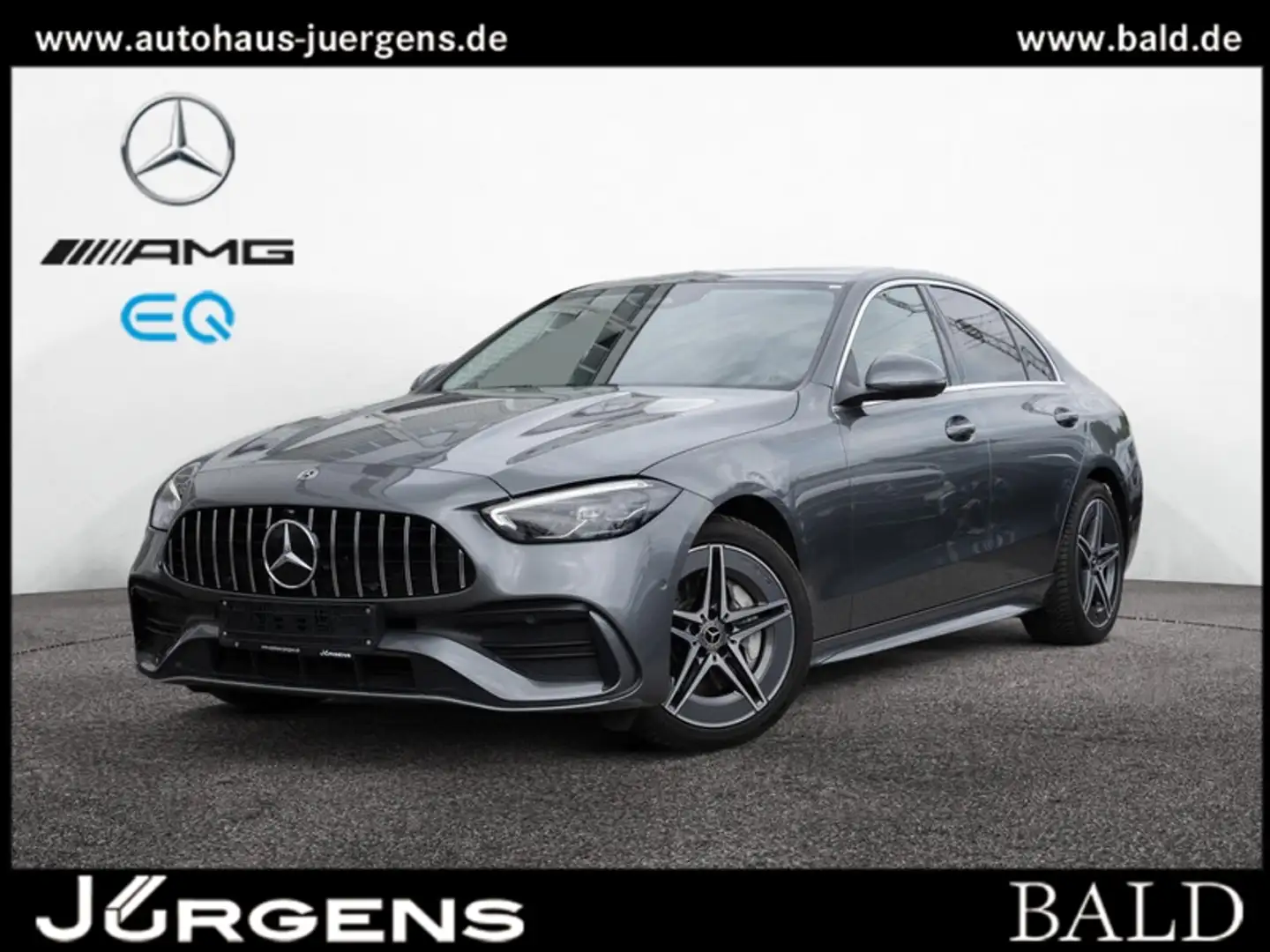 Mercedes-Benz C 220 d AMG-Sport/LED/Cam/SHD/AHK/Totw/Ambiente Szary - 2