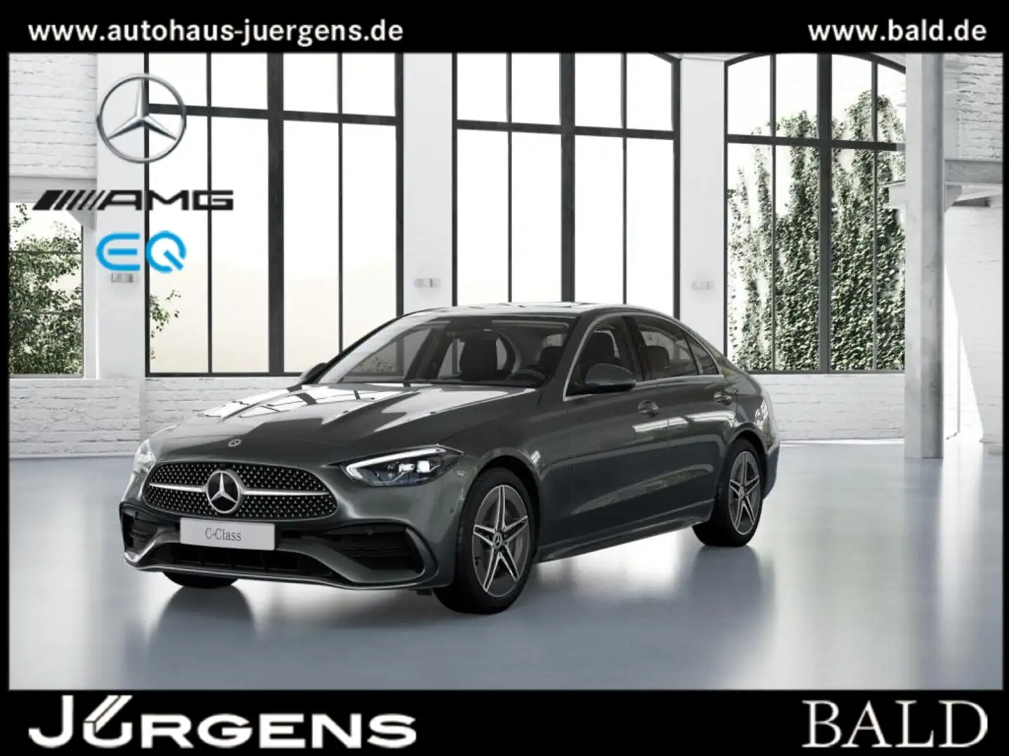 Mercedes-Benz C 220 d AMG-Sport/LED/Cam/SHD/AHK/Totw/Ambiente Gris - 2