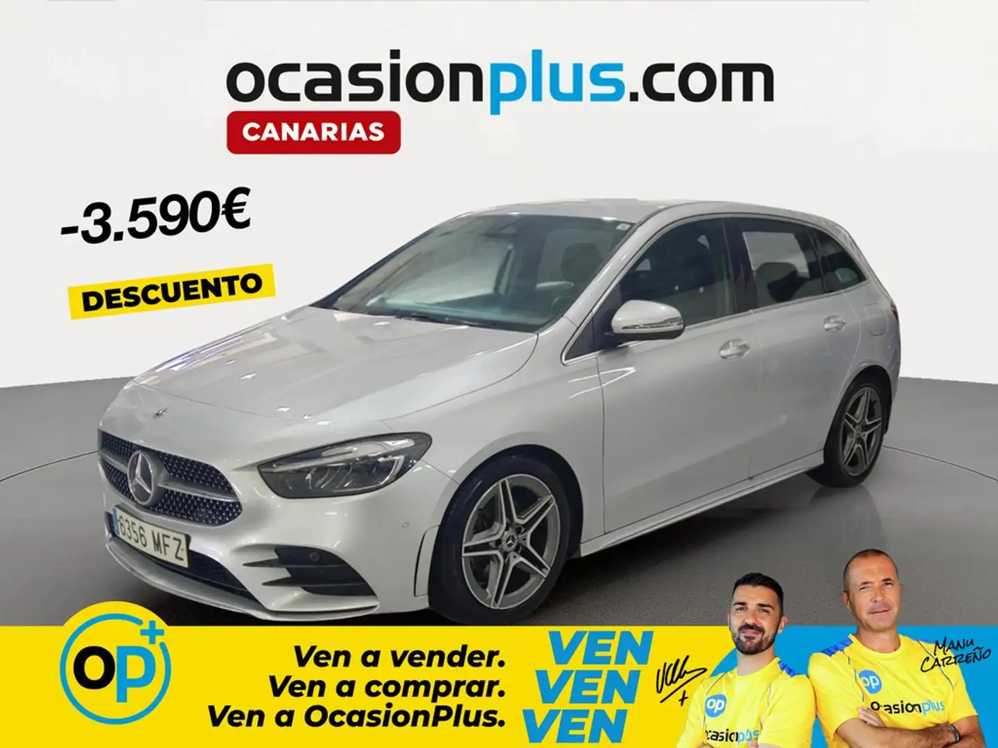 Mercedes-Benz B 200 200d Gris - 1