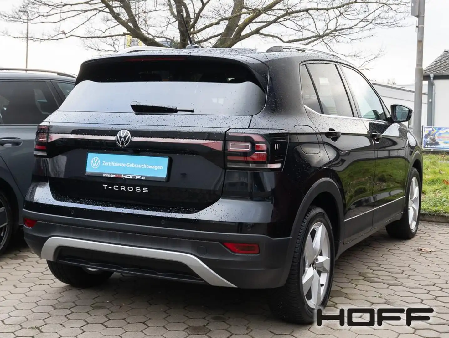 Volkswagen T-Cross 1.0 TSI DSG Style Navi ACC APP Klima Kamera LED Zwart - 2