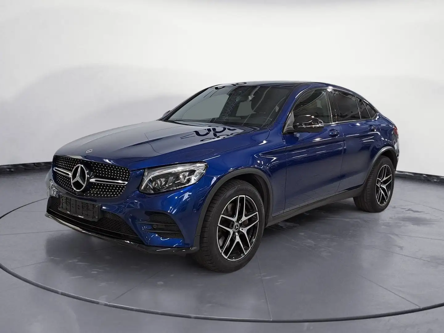 Mercedes-Benz GLC 250 4MATIC Coupe Autom. Glasdach Bluetooth P Bleu - 2