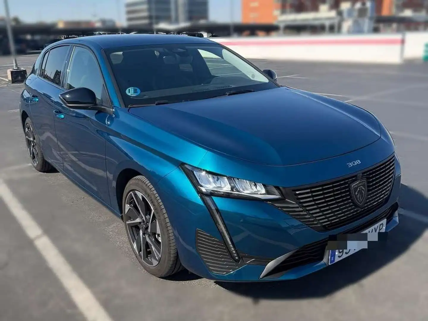 Peugeot 308 5P Allure Hybrid MHEV 136 e-DCS6 Azul - 2