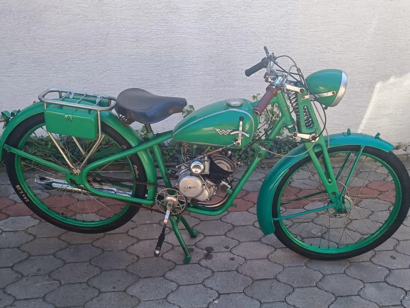 Wanderer Wanderer 98ccm 1PSSport,Baujahr 1936–1938, Typ 1 Grün - 1