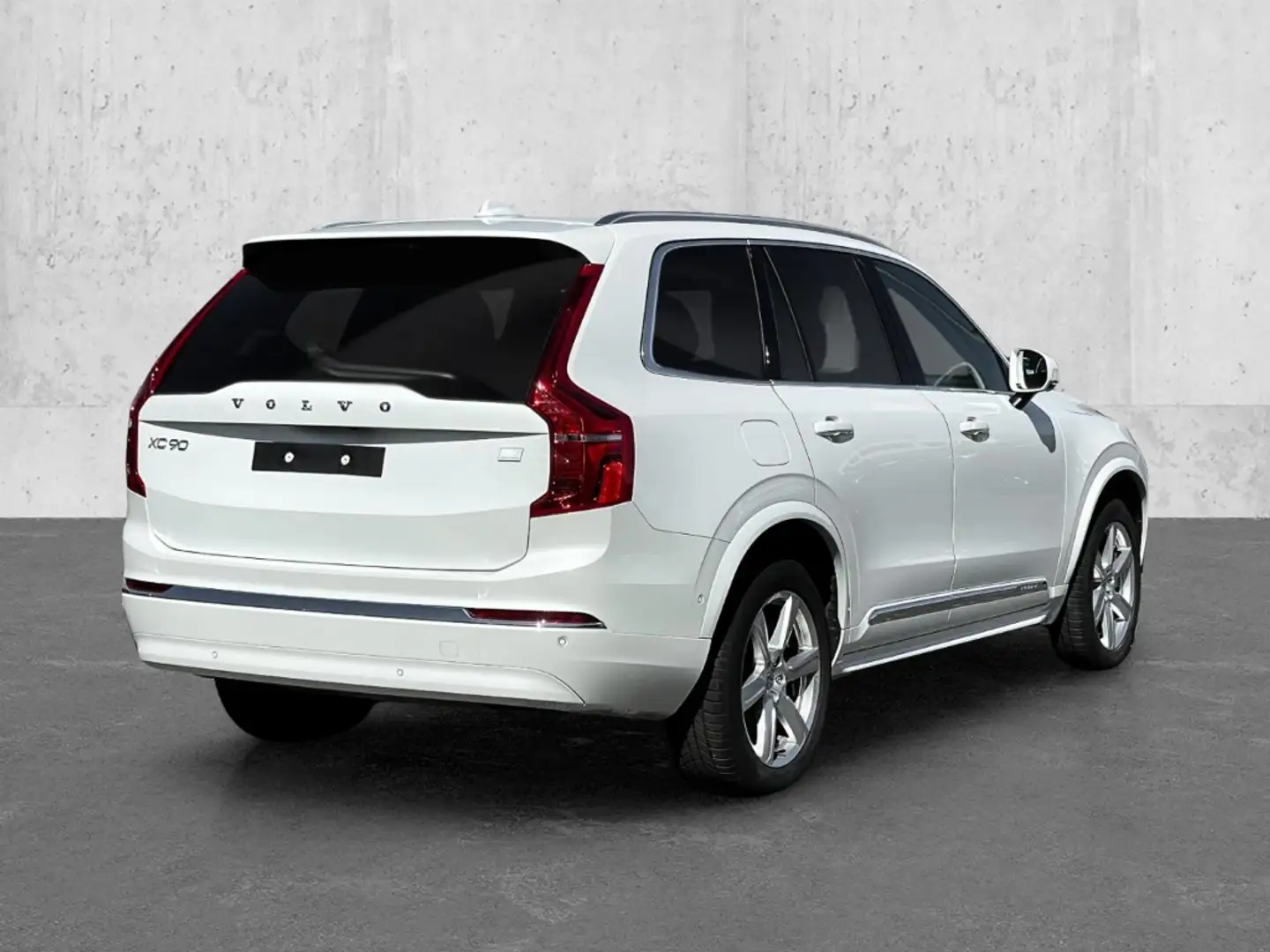 Volvo XC90 Plus Bright Recharge Plug-In Hybrid AWD T8 Twin En Weiß - 2