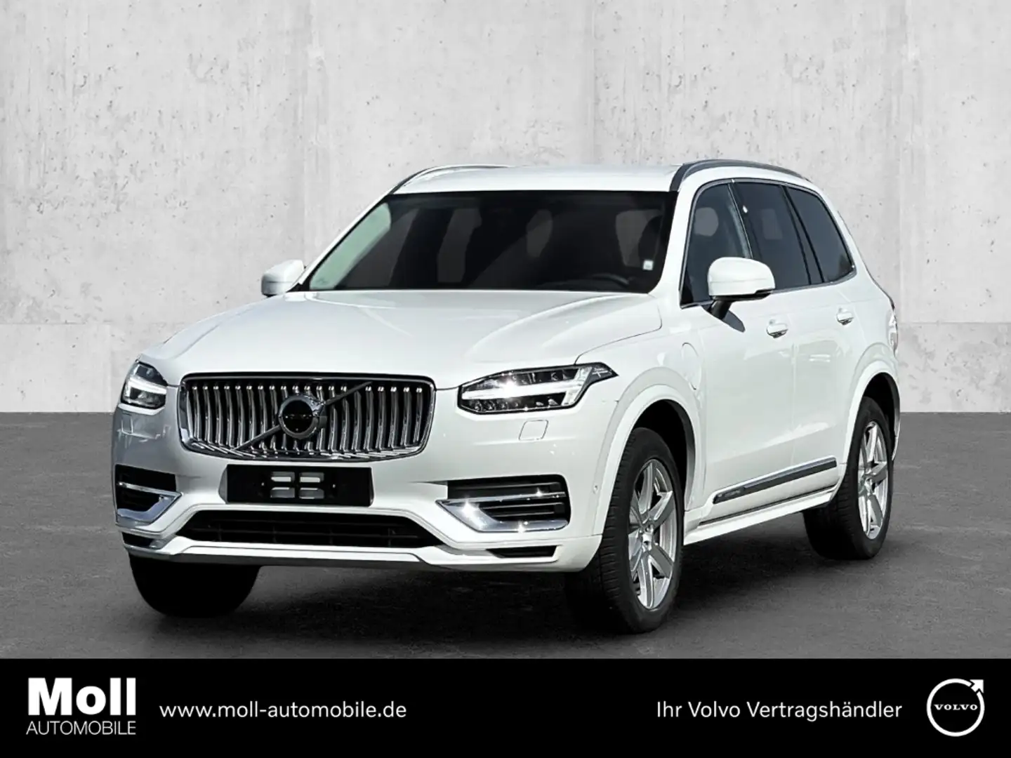 Volvo XC90 Plus Bright Recharge Plug-In Hybrid AWD T8 Twin En Weiß - 1