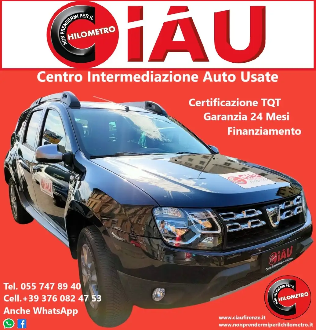 Dacia Duster Duster 1.5 dci Laureate 4x2 110cv Noir - 1