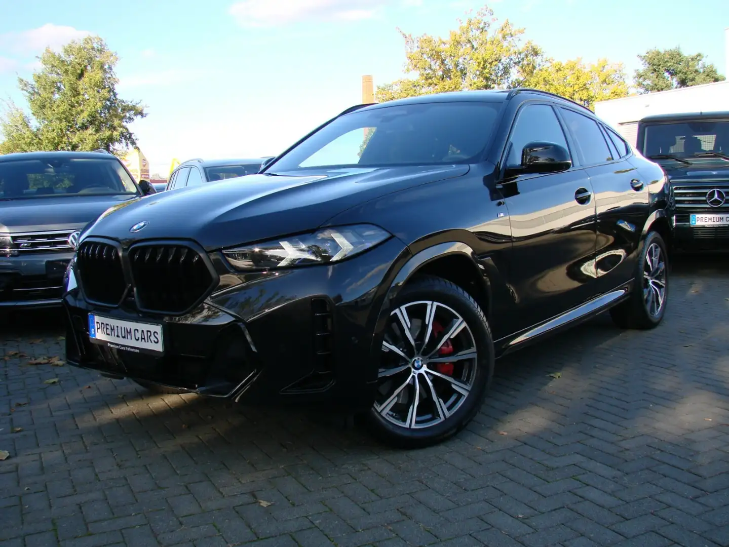 BMW X6 30d xDrive M Sport Pro Pano HeadUp AHK Noir - 2