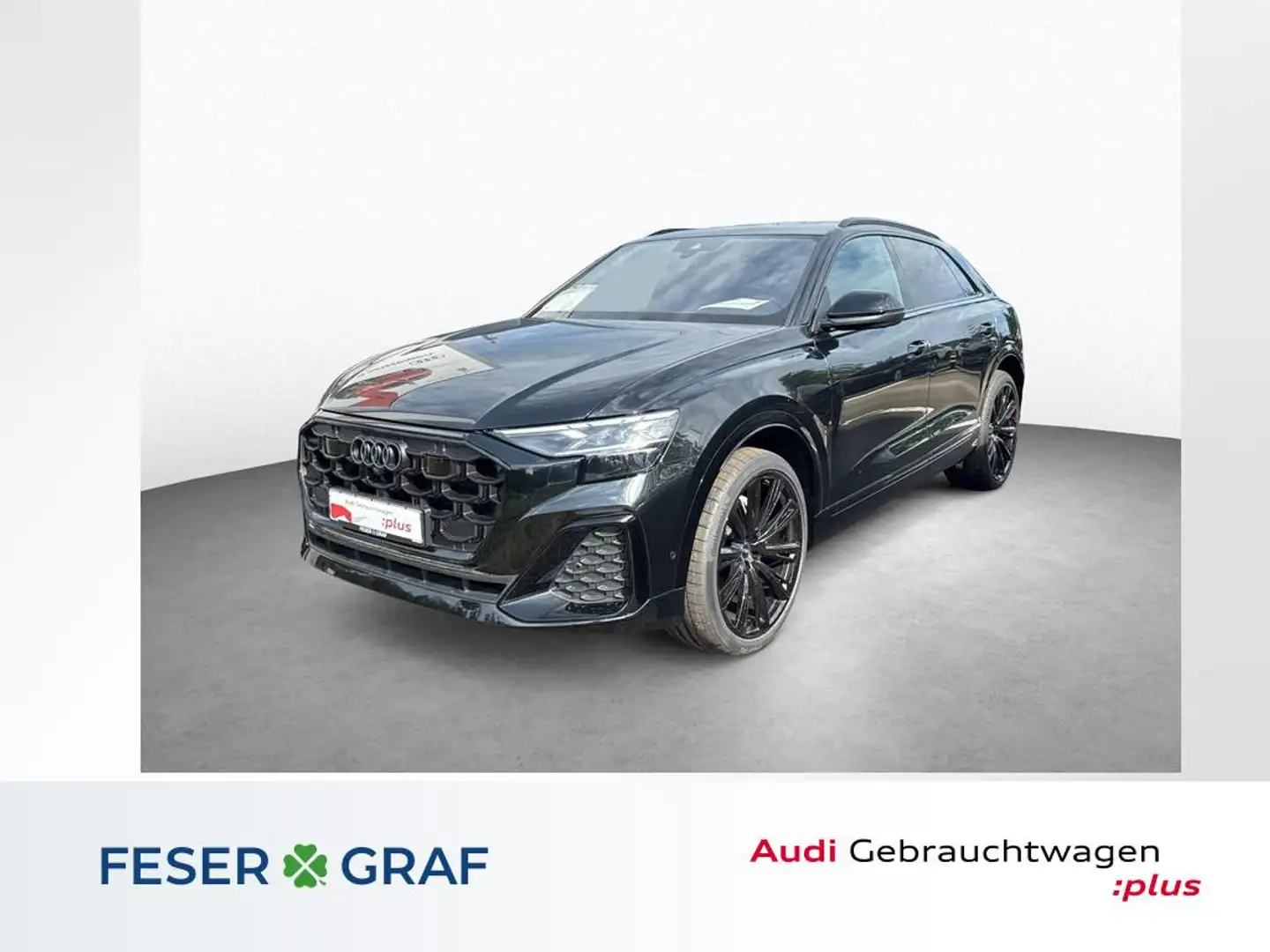 Audi Q8 SUV 50 TDI qu 2x S line-AHK-Pano-Stdhzg-S Sitze- Schwarz - 1