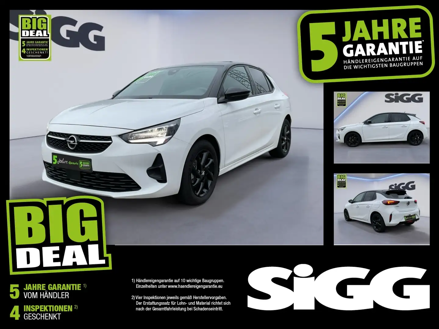 Opel Corsa 1.2 GS nur 14.741 KM - Kauftipp !!! Weiß - 1