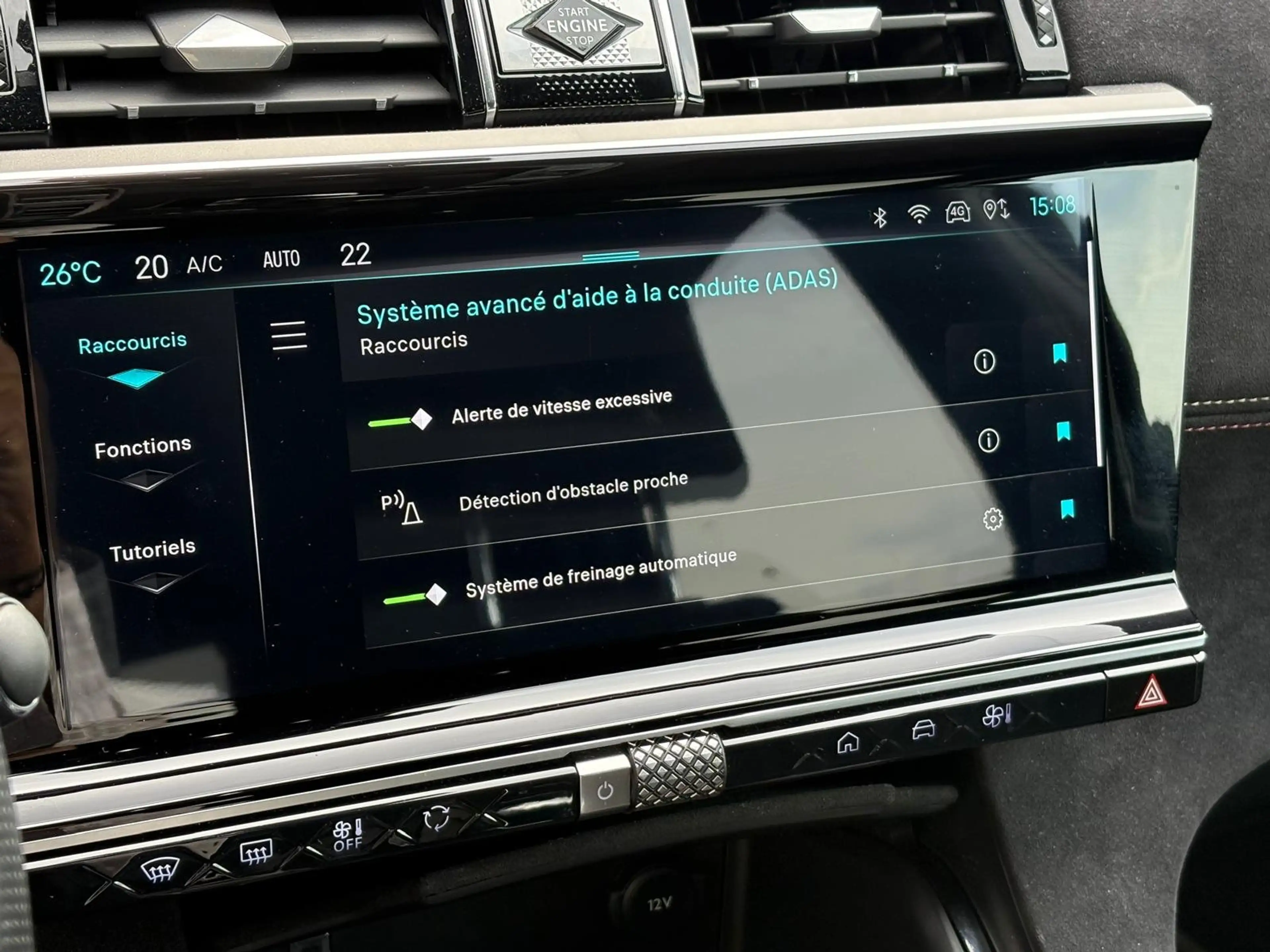 DS Automobiles DS 7 DS7 E-TENSE 4x4 300 PERFORMANCE LINE + — photo 12