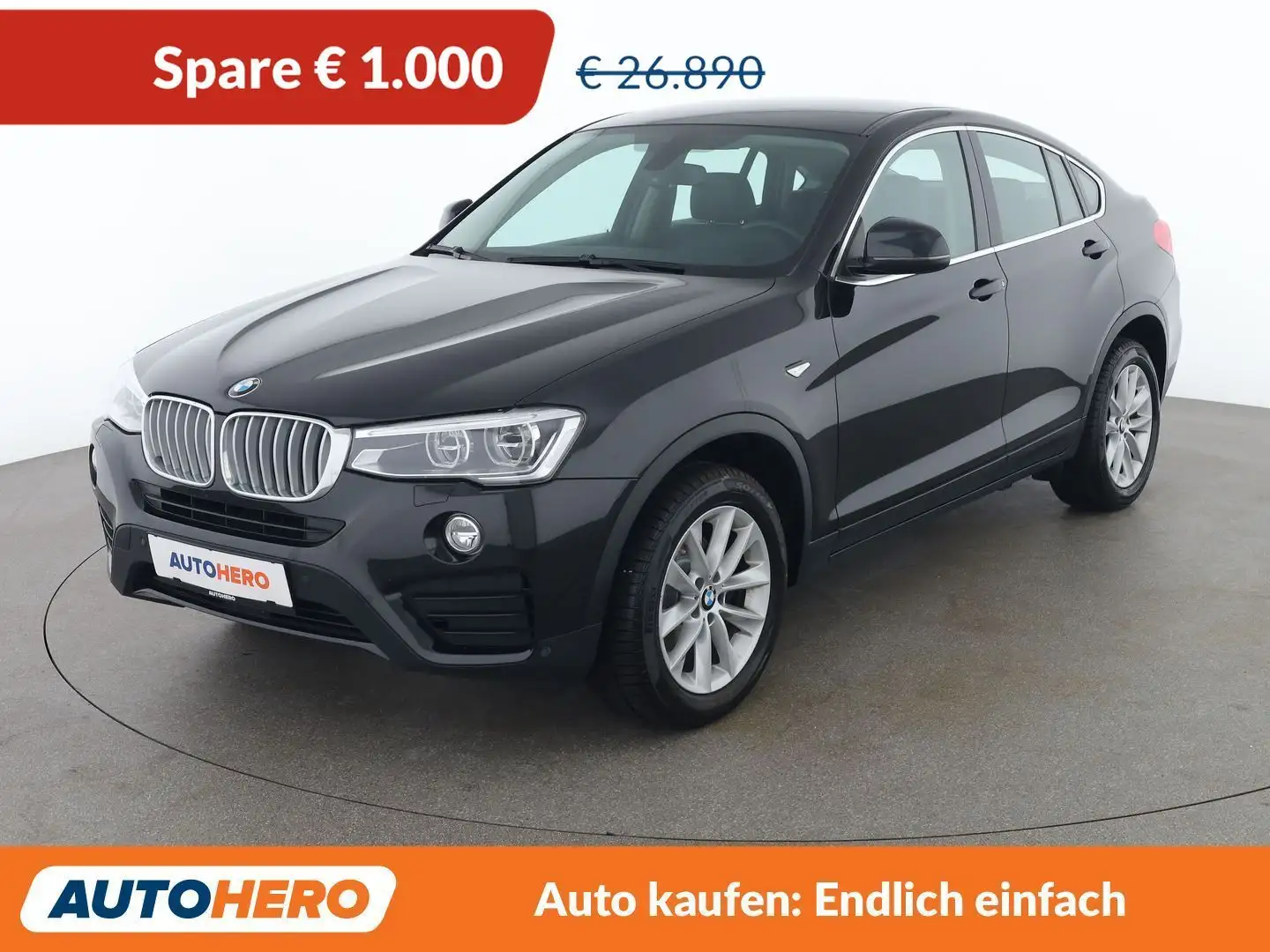 BMW X4 xDrive 28i Schwarz - 1