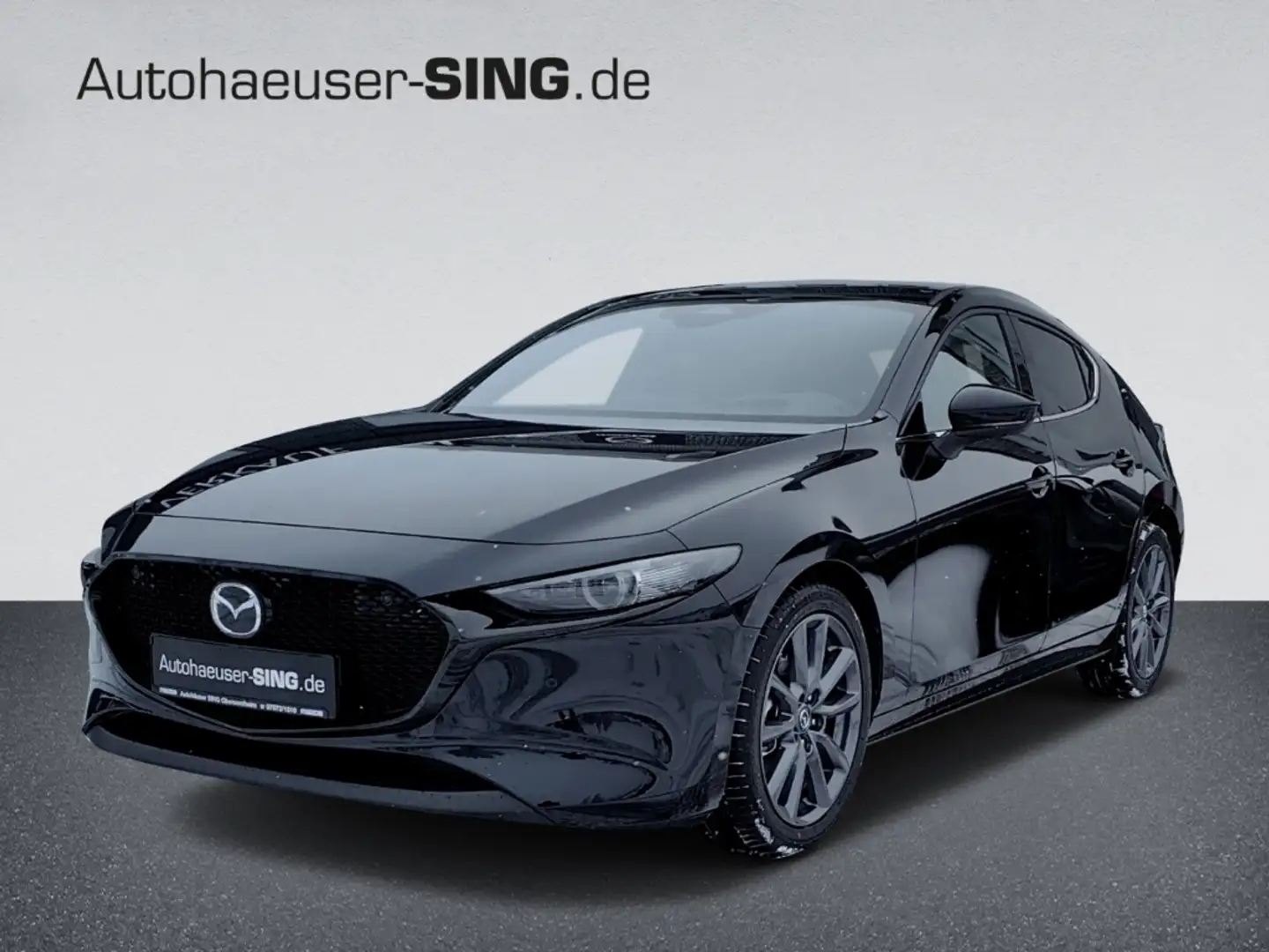 Mazda 3 Exclusive-Line Automatik Design & Driv. Assist Black - 1