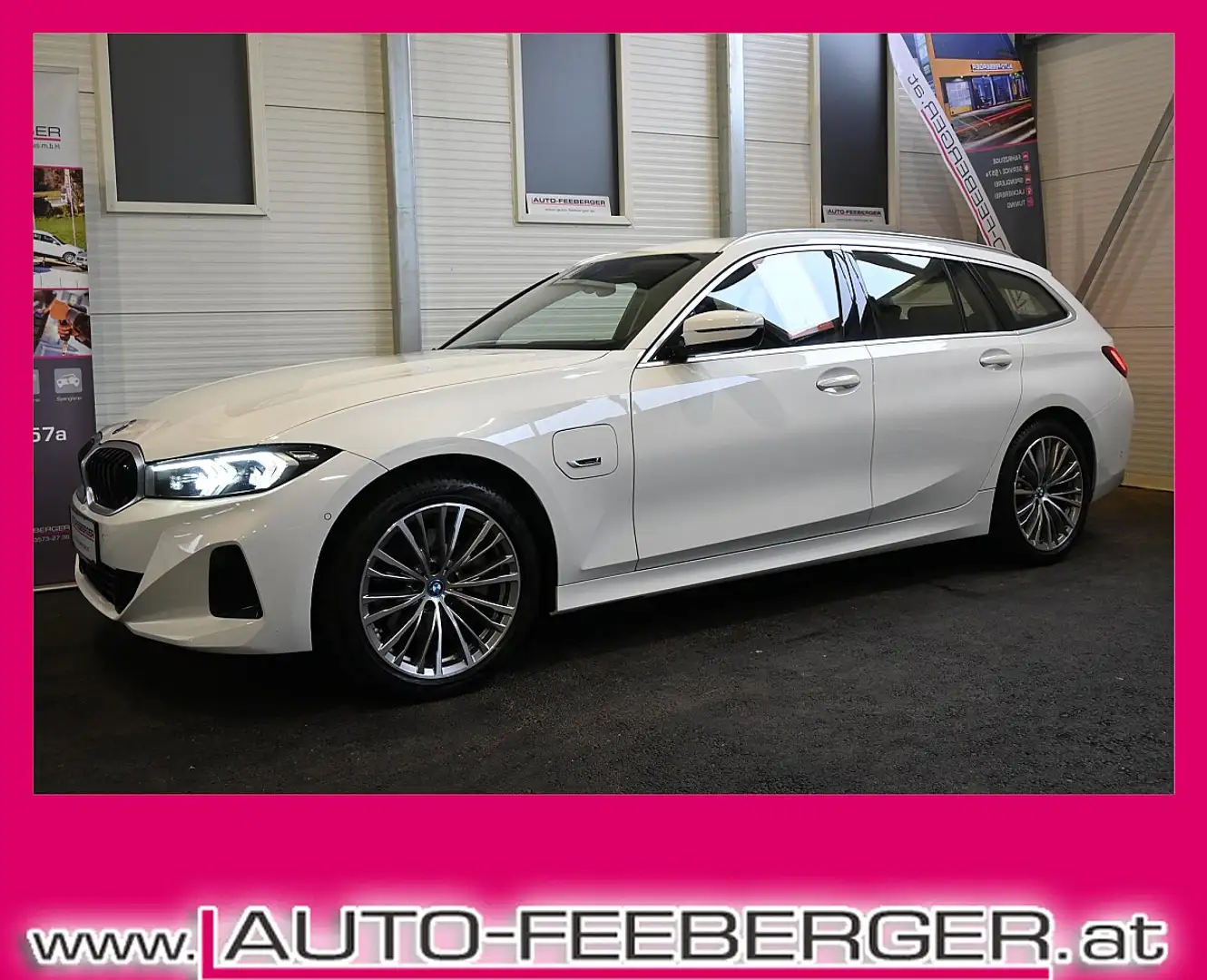 BMW 320 e PHEV xDrive Touring Aut. ACC,Sportsitze,AHK, Weiß - 1