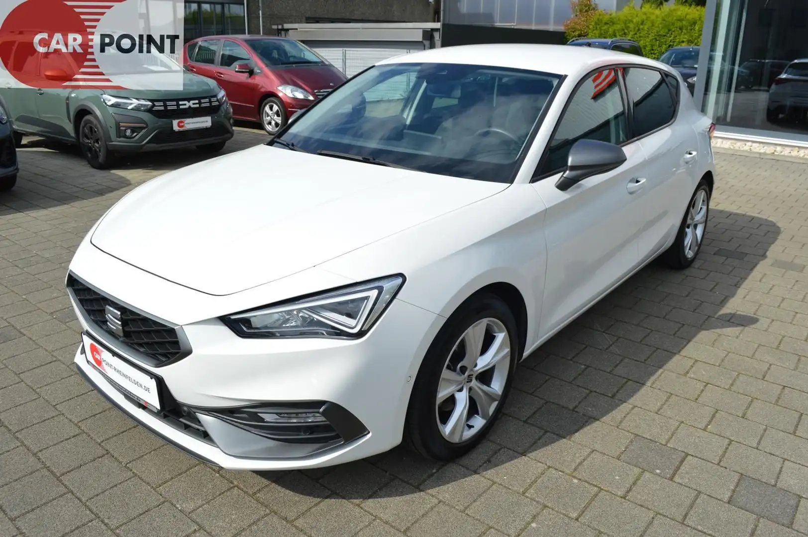 SEAT Leon FR *Virtual*LED*Navi*Ambi*Klimaauto*SportFW Blanc - 2