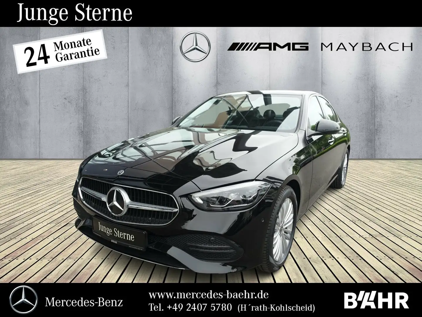Mercedes-Benz C 180 C 180 Avantgarde/MBUX-Navi/LED/Totwinkel/LMR17" Schwarz - 1