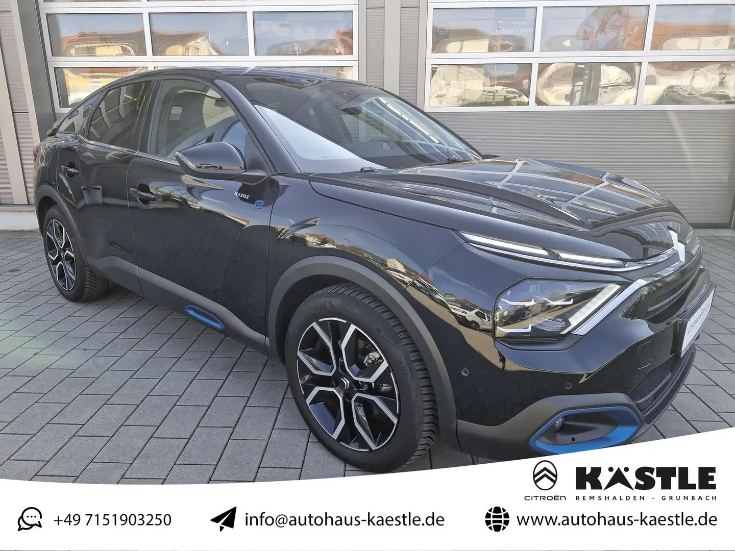 Citroen C4 ë-Shine 136 HUD*SHZ*Kamera*ACC*Keyless Schwarz - 1