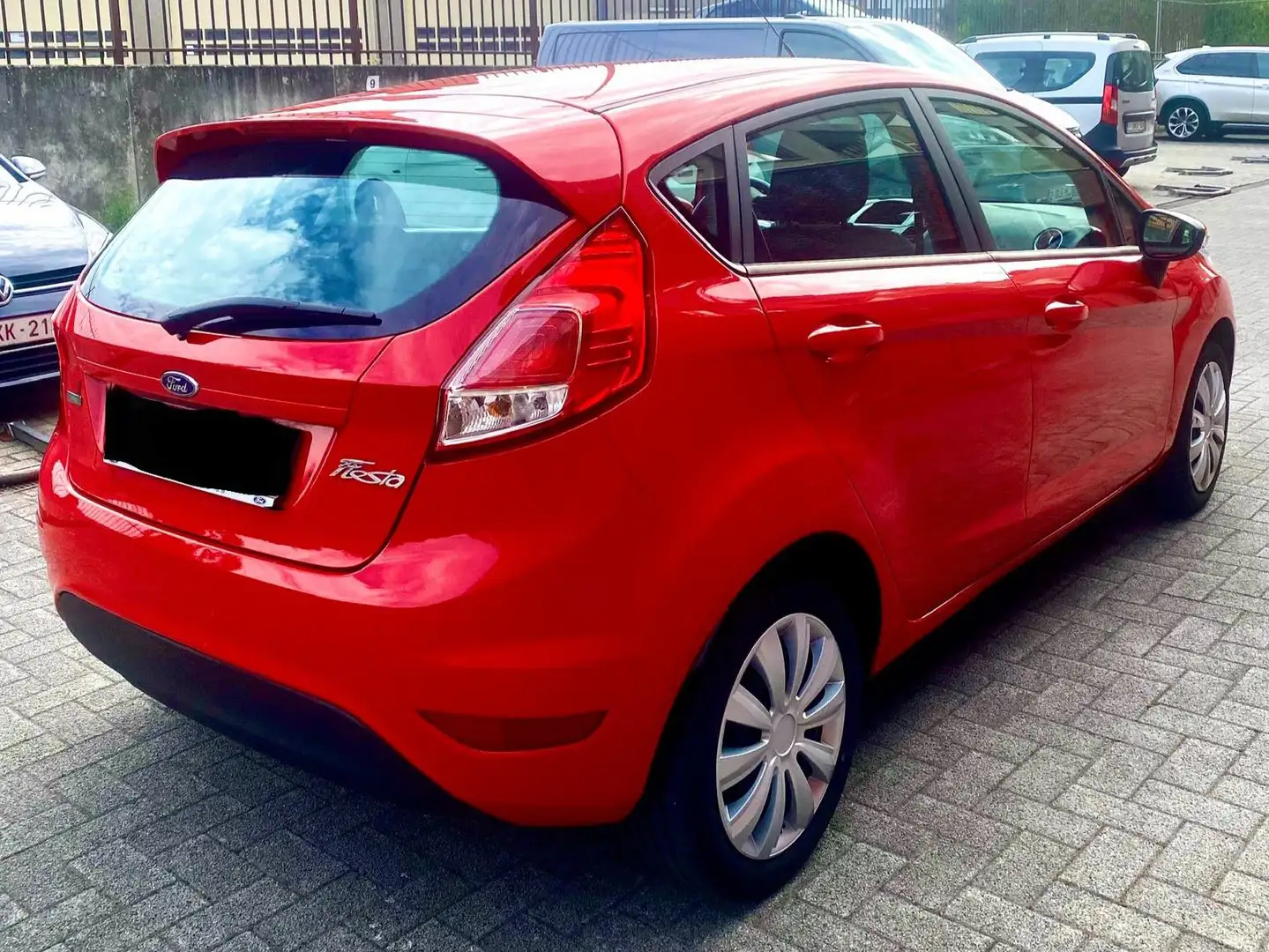 Ford Fiesta Fiesta 1.0 EcoBoost Trend PowerShift Rouge - 2