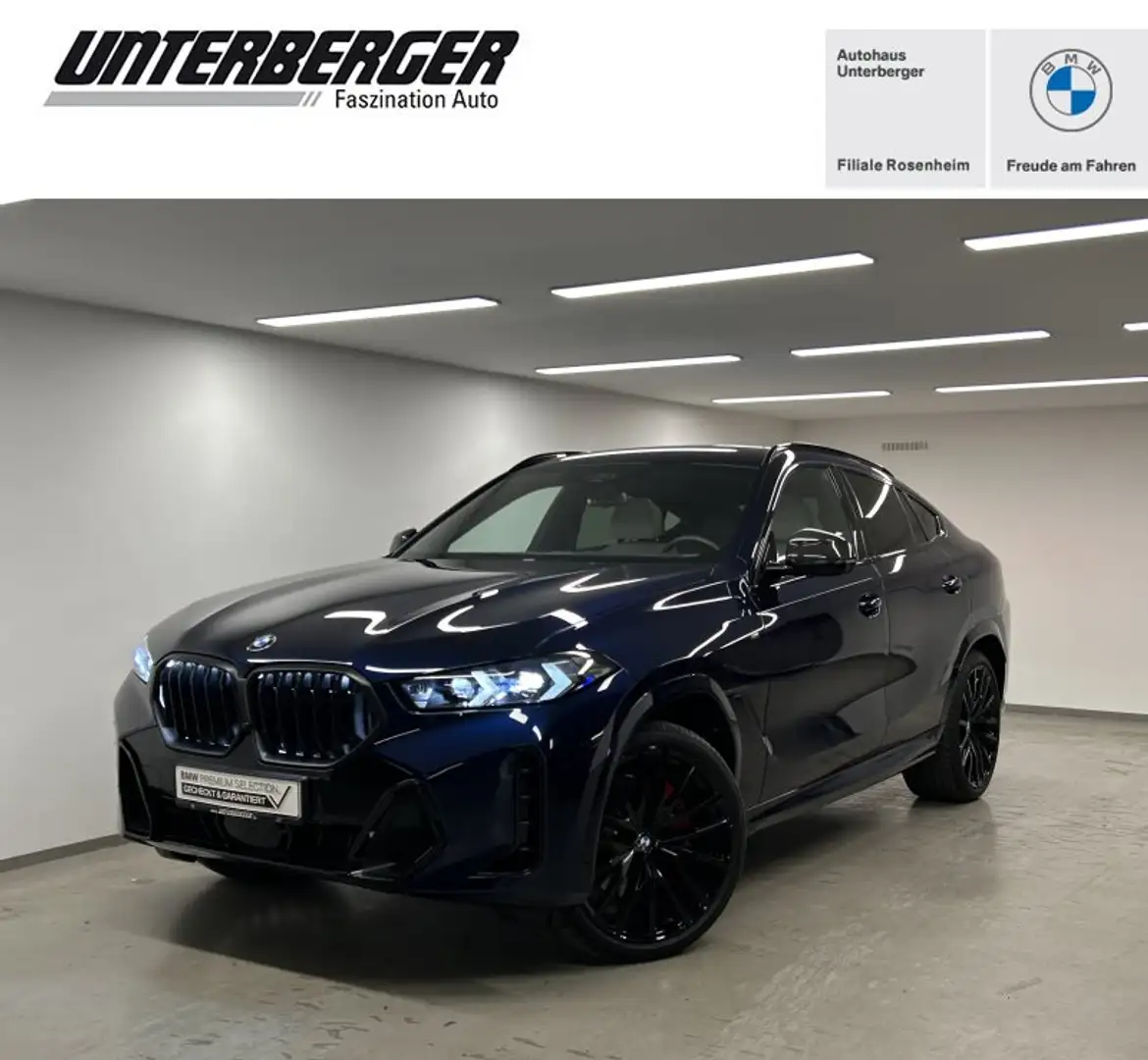BMW X6 xDrive40d M Sportpaket Pro DA. Prof. PA. Prof. B&W Blau - 1