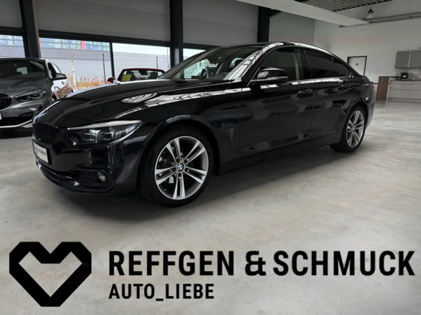 BMW 420 GRAN COUPE SPORT AUTOMAT+LEDER+NAVI+LED+HIFI Schwarz - 1