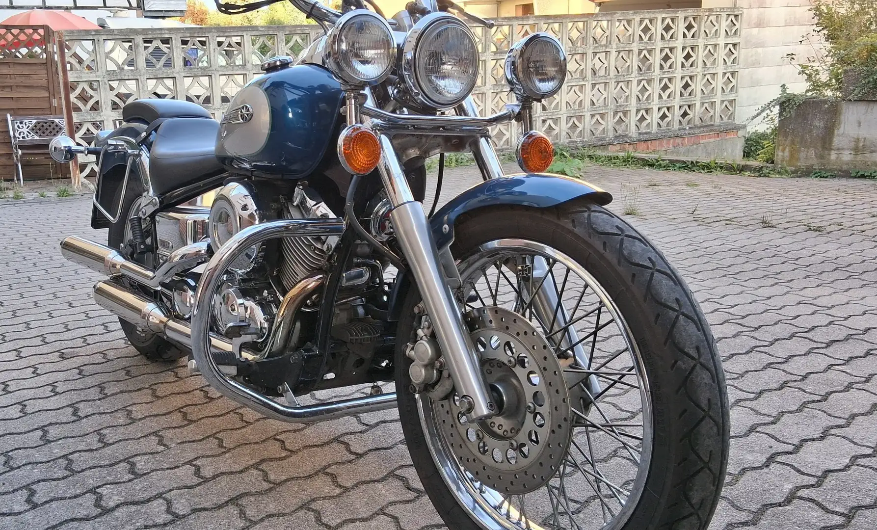 Yamaha XVS 650 4VR Albastru - 1