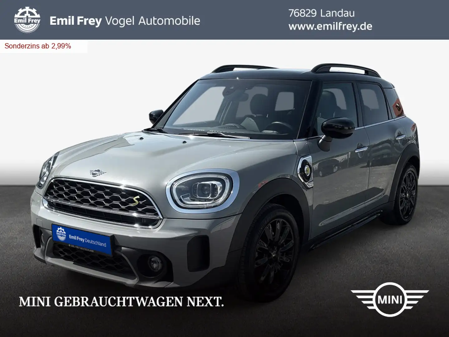 MINI Cooper SE Countryman All4 Aut. Classic Trim *Panor Grau - 1