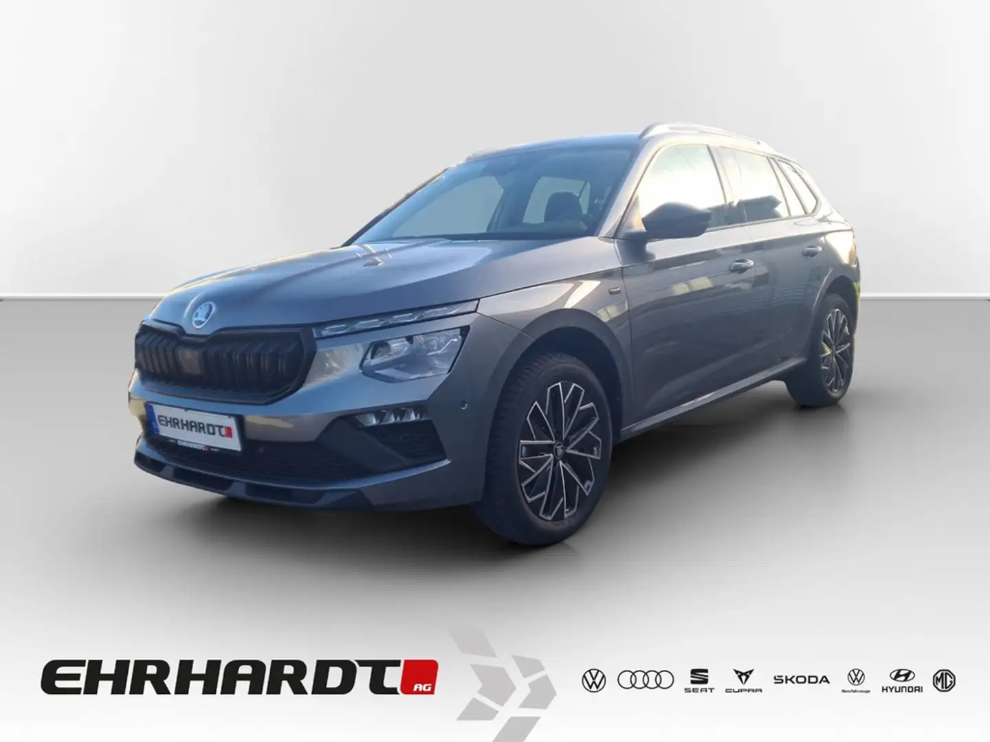 Skoda Kamiq 1.5 TSI ACT DSG Selection AHK*PANO*LED*NAV*SHZ*... Grau - 1