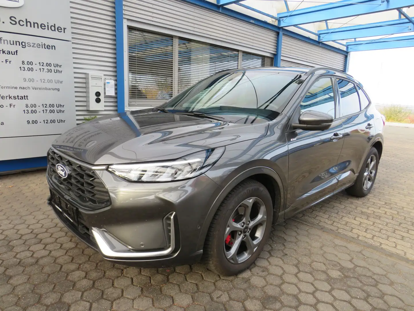 Ford Kuga ST-Line X Aut. ACC Ergo-Sitze el.Heckklappe Kamera Grijs - 1