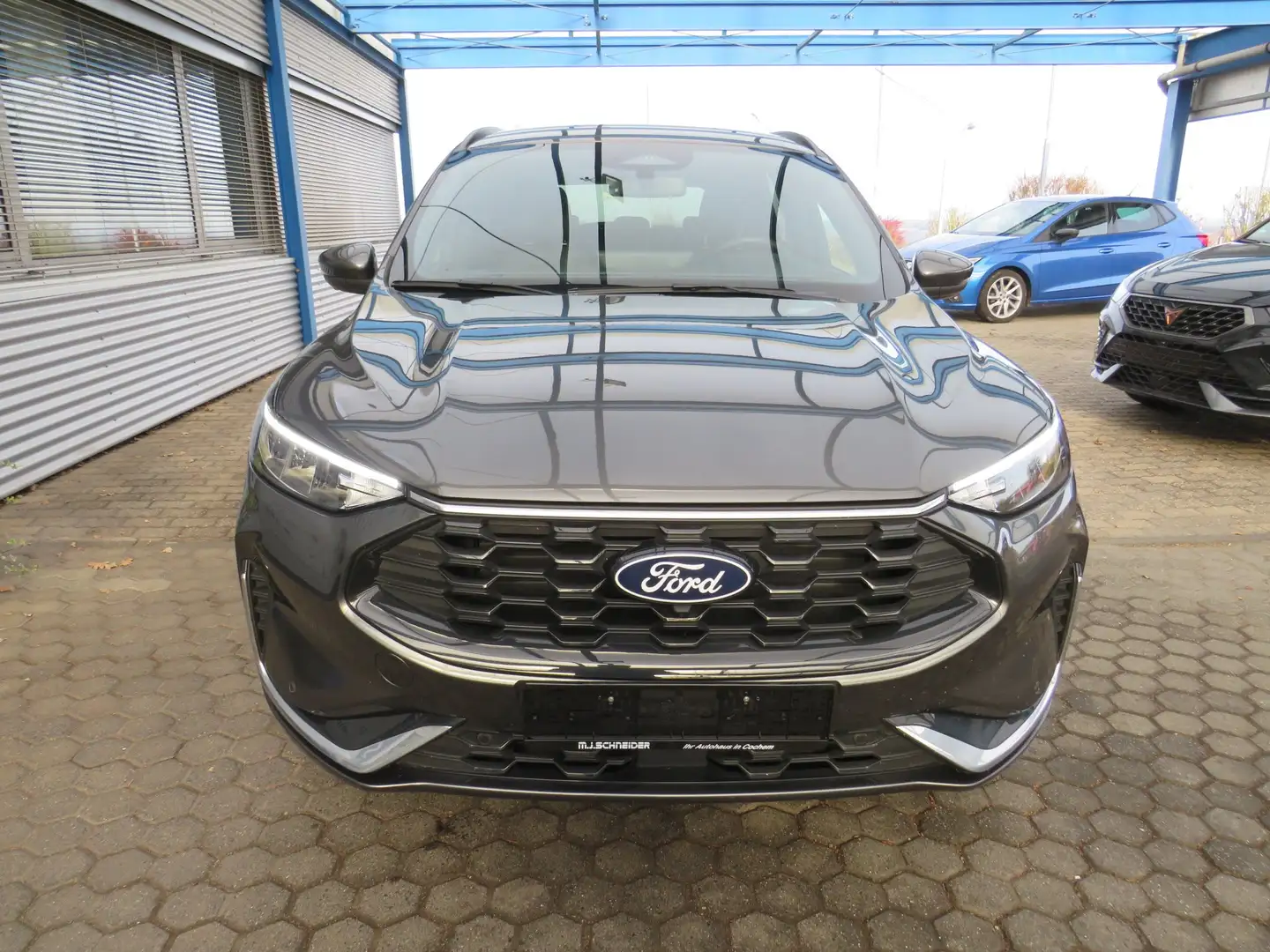 Ford Kuga ST-Line X Aut. ACC Ergo-Sitze el.Heckklappe Kamera Grijs - 2