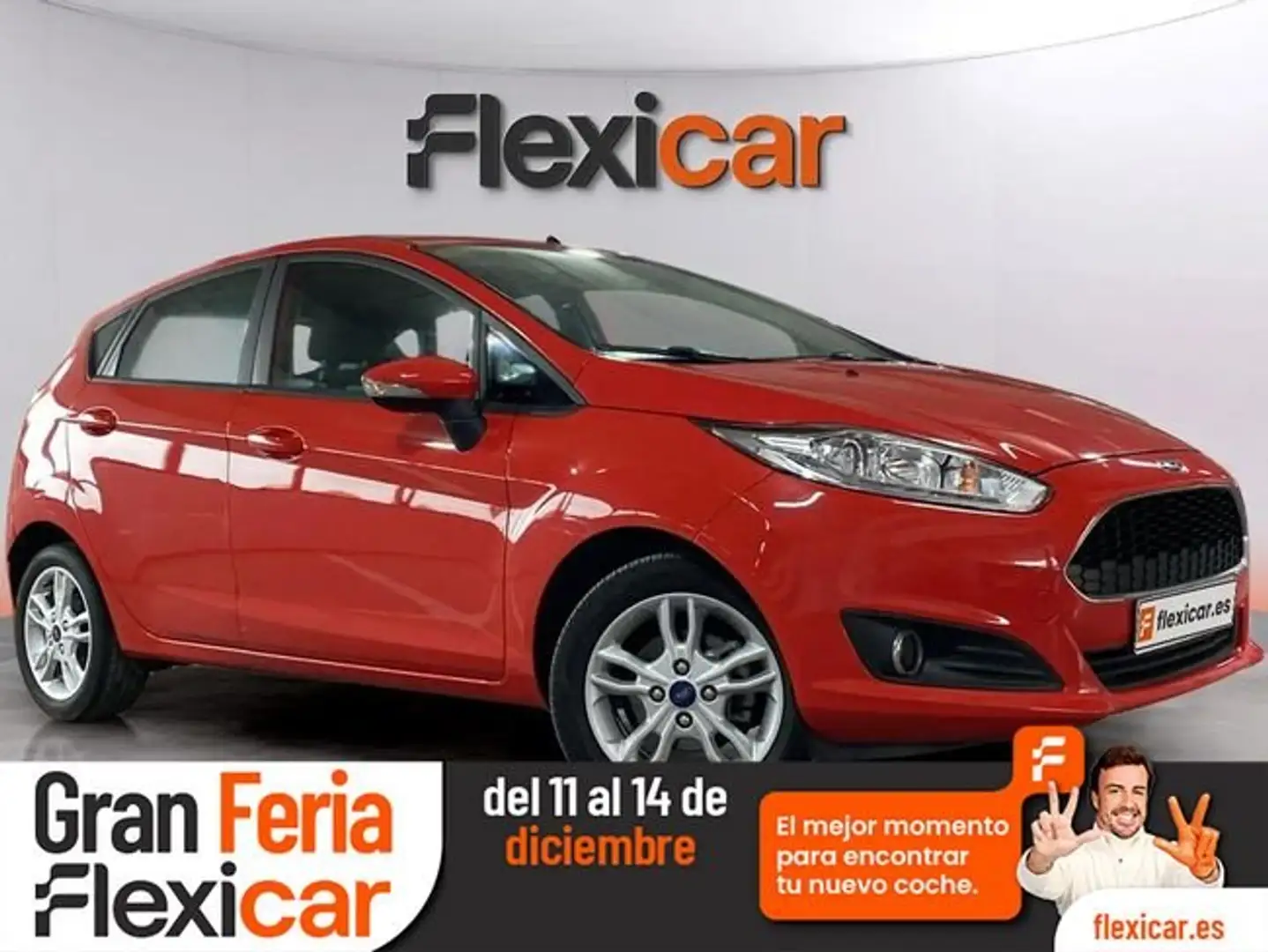 Ford Fiesta 1.5 TDCi Trend 95 Rojo - 1