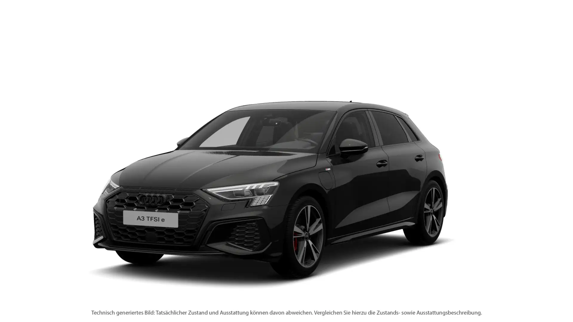 Audi A3 TFSI e S line 45 e 180 Schwarz - 2