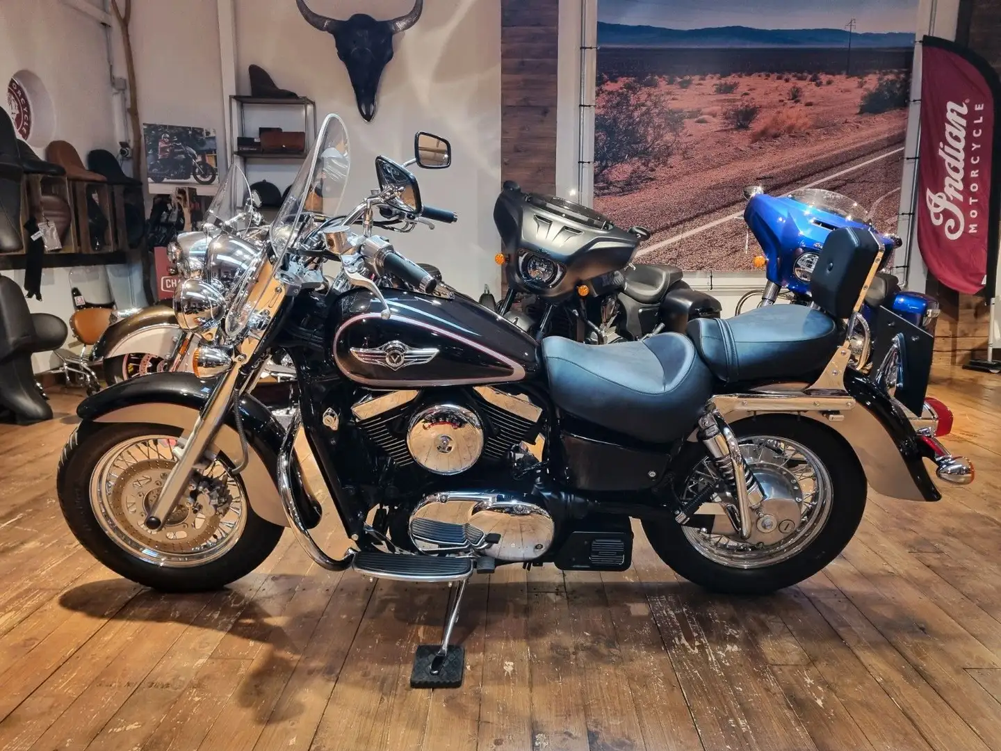 Kawasaki VN 1500 1.645 KM" 100 Jahre (EUR 250/4,99 %) Schwarz - 1