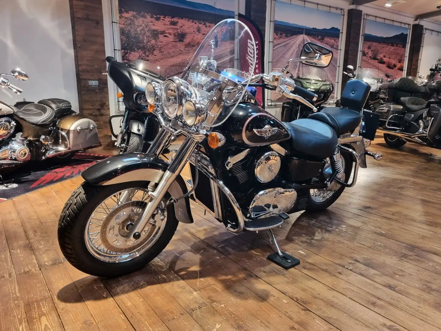 Kawasaki VN 1500 1.645 KM" 100 Jahre (EUR 250/4,99 %) Schwarz - 2